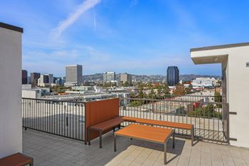 Rooftop deck